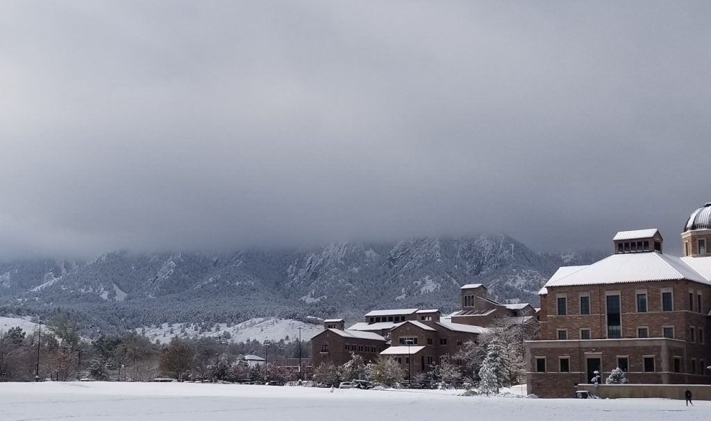 A snow covered mountain
Description automatically generated